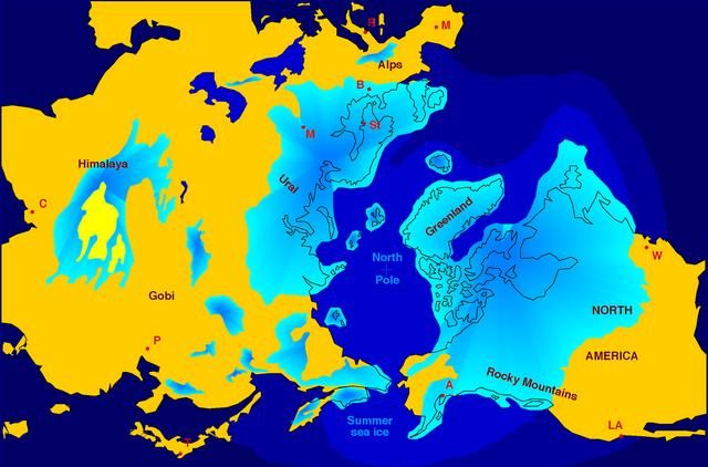 冰河时期生物，地球的冰河时期是什么造成的图6