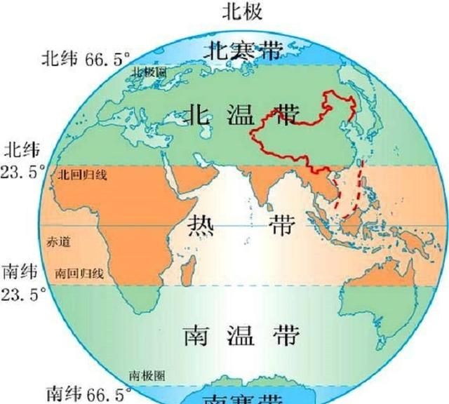 南半球陆地上气温最高的月份图2