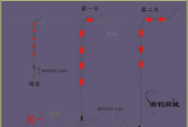 用蚯蚓钓鱼如何调漂,用蚯蚓钓鱼怎么调漂技巧图2