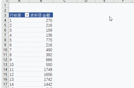 在excel2010中创建数据透视表图7