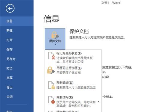 如何将word文档保存为不能复制,修改的word文档内容图21