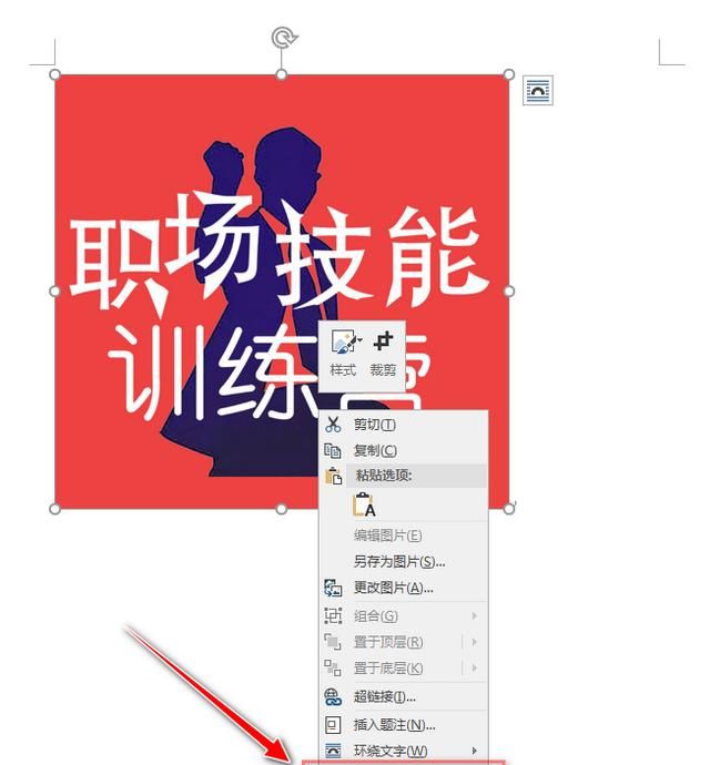 在word中插入图片怎么把图片放大图2