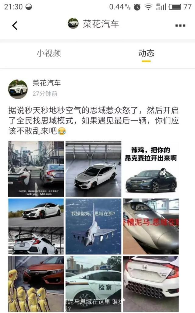 思域是个什么梗,思域到底是个什么梗图1