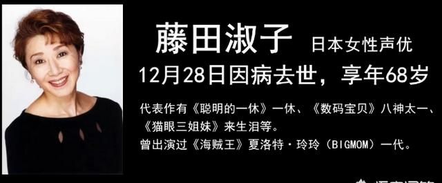 日本动漫《海贼王》里有多少声优已经离世了呢图1