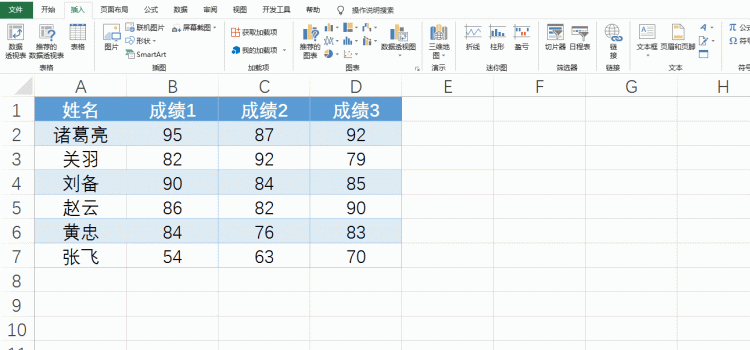 在excel中怎么创建图表(在excel可创建的图表是)图5