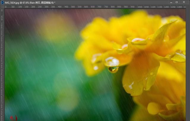 图像后期如何制作出下雨的效果图图22