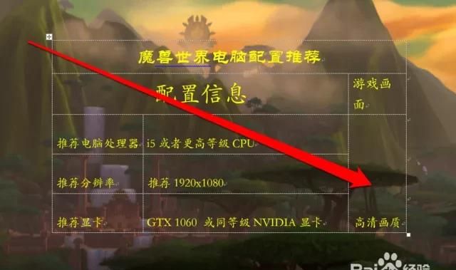 什么配置的电脑可以玩魔兽世界,老款魔兽世界游戏电脑配置图2