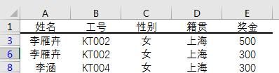 excel表格中如何多条件筛选图14