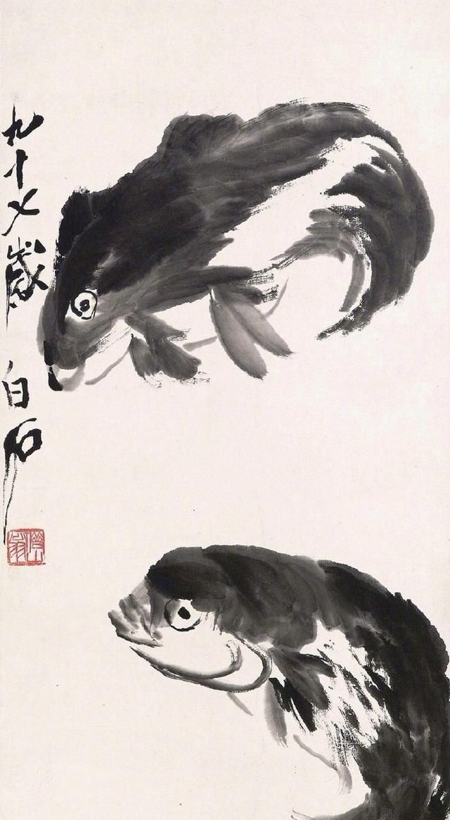 怎样欣赏齐白石的画(齐白石藤萝画作品欣赏)图6