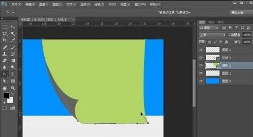 怎样用ps做出翻页的效果(ps怎么制作出翻页效果)图9