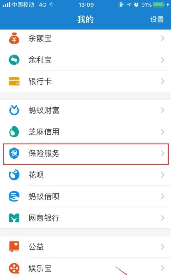 怎么在支付宝设置支付买保险的密码图4