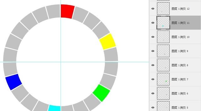 ps怎么绘制色相环(ps48色相环配色方法)图29