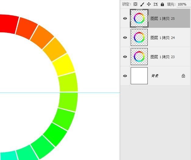 ps怎么绘制色相环(ps48色相环配色方法)图44
