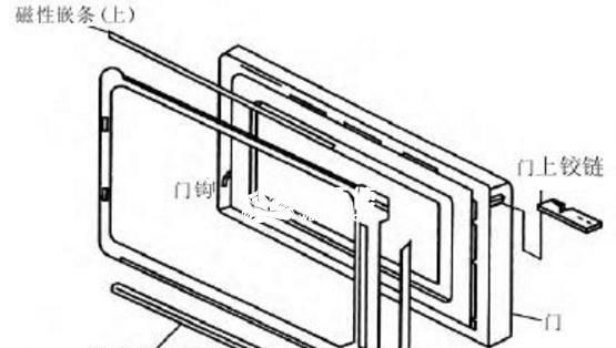 微波炉的门的拆解方法图4