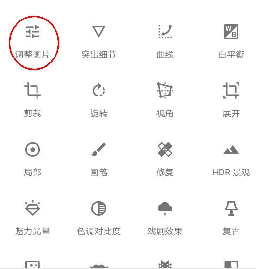 如何用snapseed调整图片格式图4