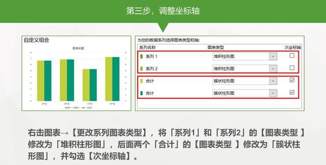 如何让柱形图重叠在一起,如何让柱形图重叠起来图5