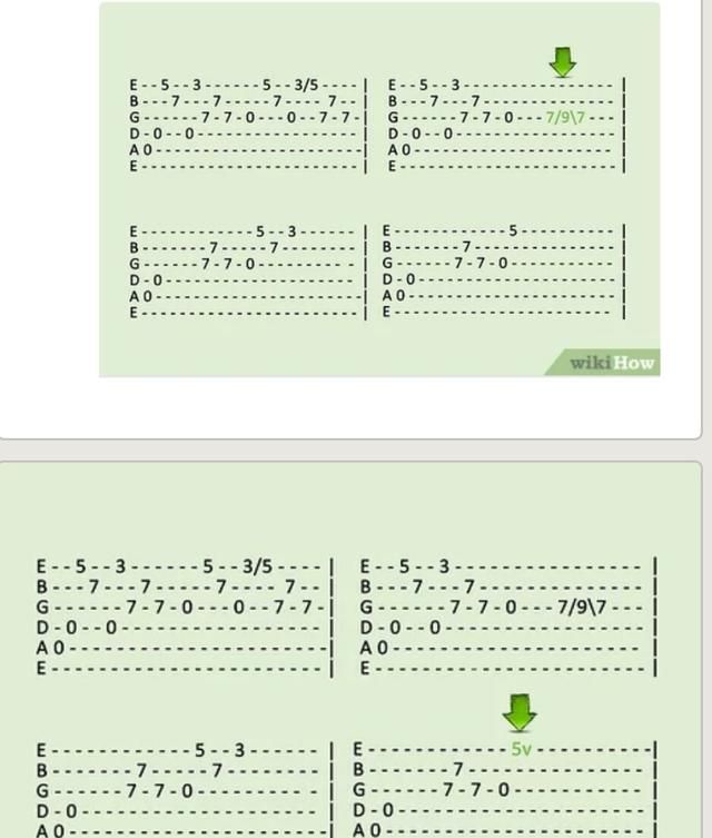 如何快速看懂吉他谱(晴天吉他谱怎么看懂)图14