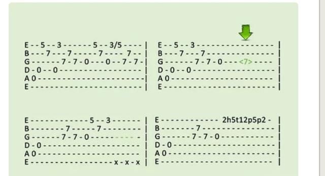 如何快速看懂吉他谱(晴天吉他谱怎么看懂)图17