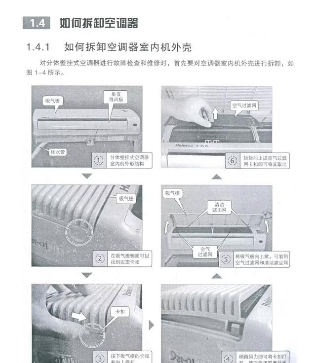 附近有没有拆装空调的,空调漏水拆装步骤图解图5